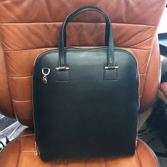 🔥HP🔥 Celine Dion Triad Leather Satchel - Picture 3 of 6